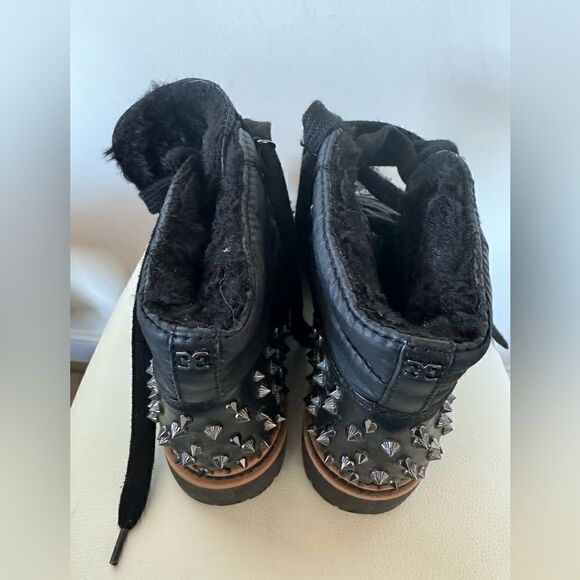 Sam Edelman Bren Quilted Studded Fashion Boots - Picture 3 of 4